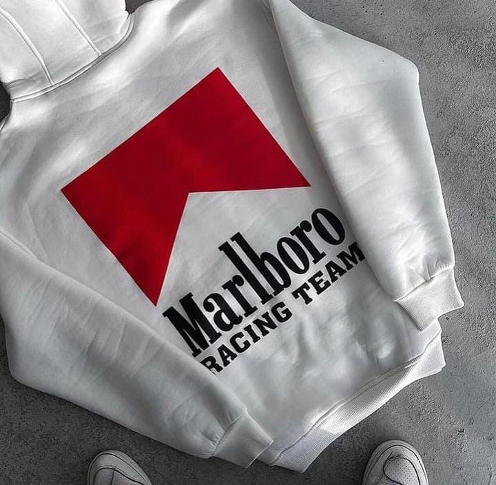 Marlboro hoodie outlet red