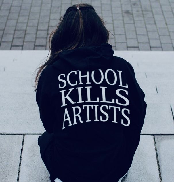 School Kills Artists Hoodie
