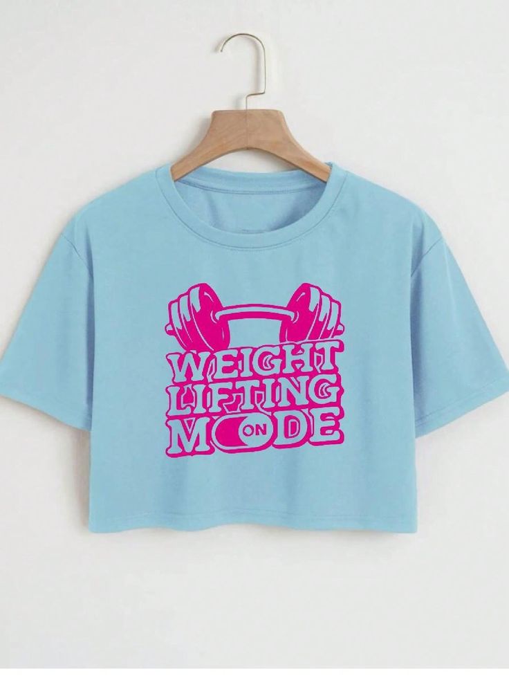Gym Crop Top Oversized