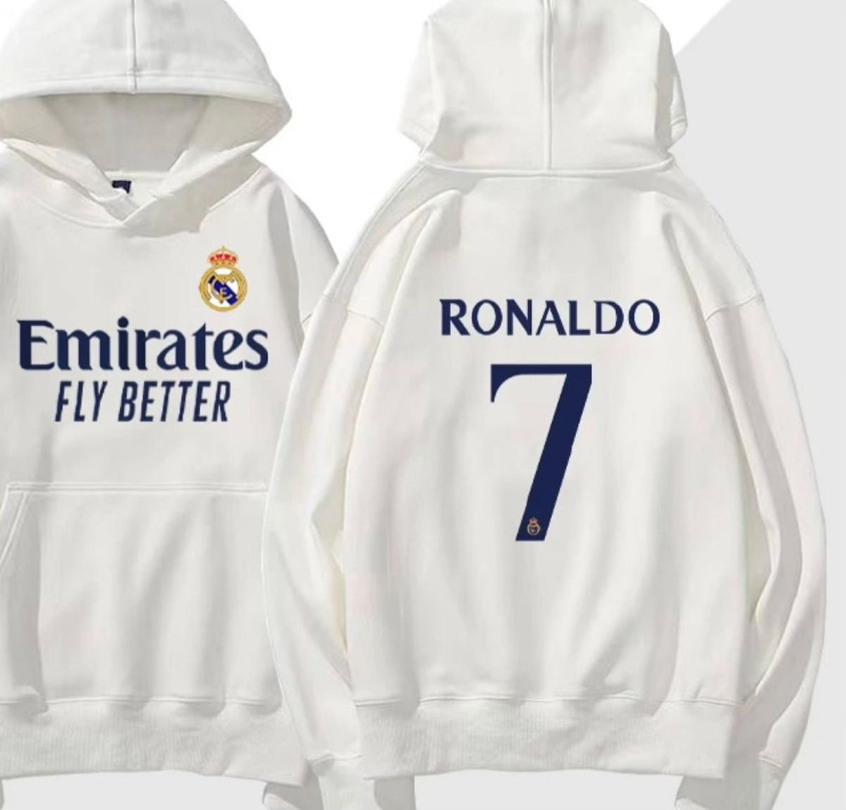 Real Madrid Oversized Hoodie
