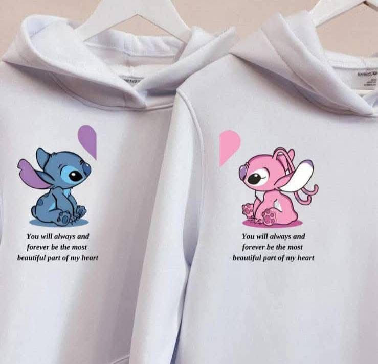Matching Couple Hoodies