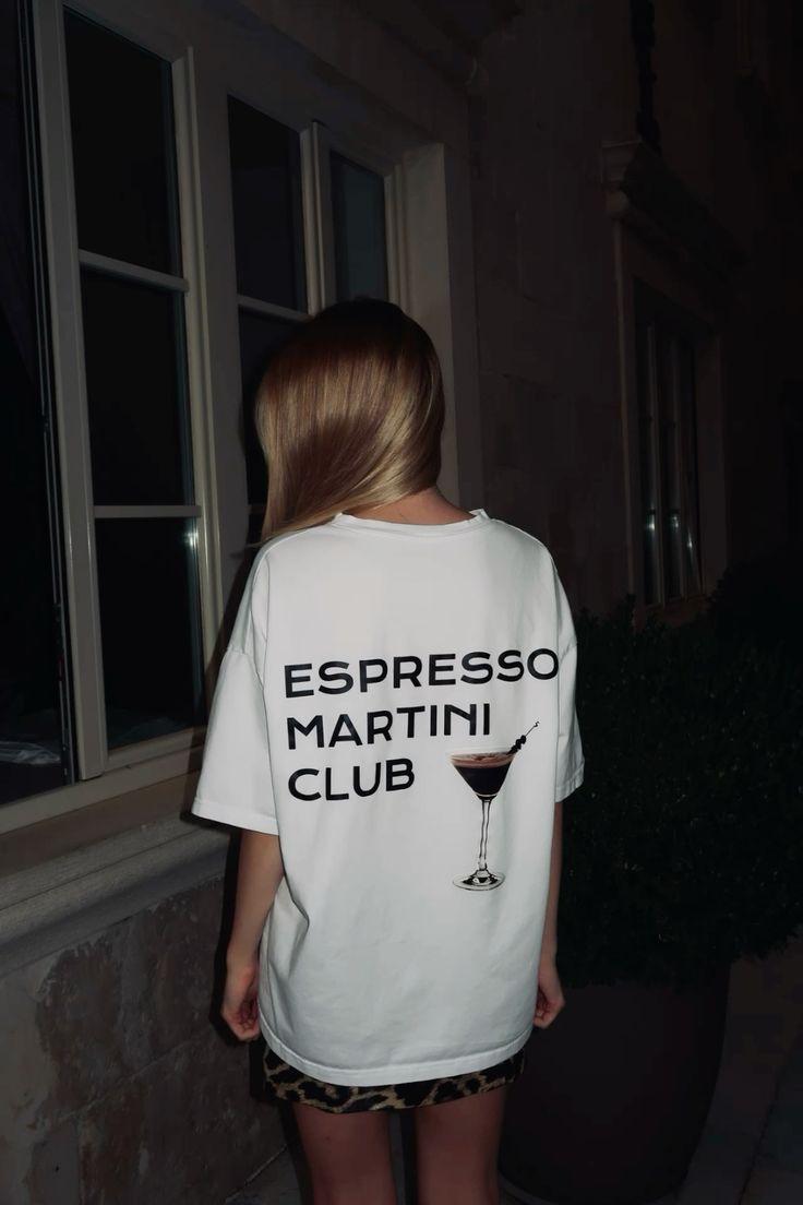 T-shirt “ESPRESSO MARTINI CLUB”