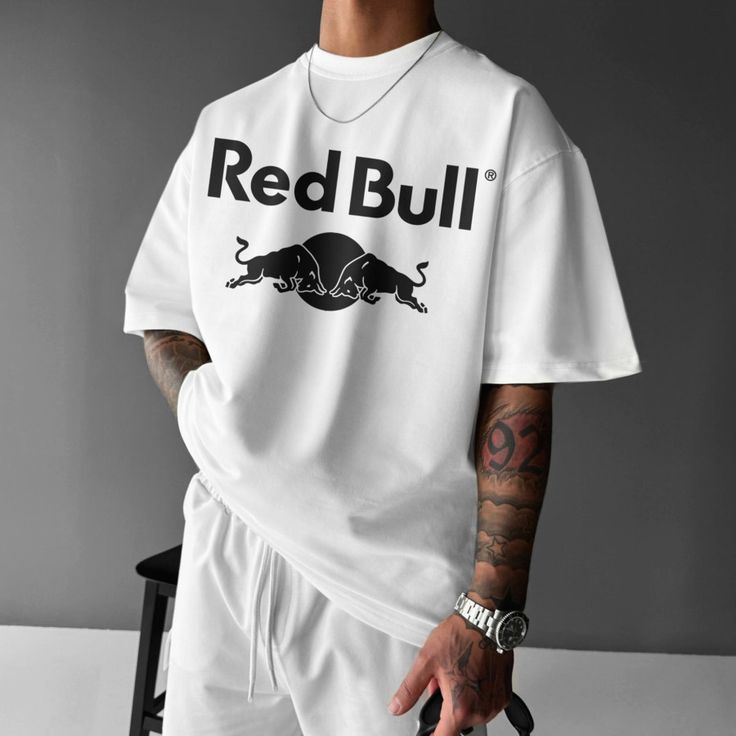 Casual Energy Drink Printed T-Shirt