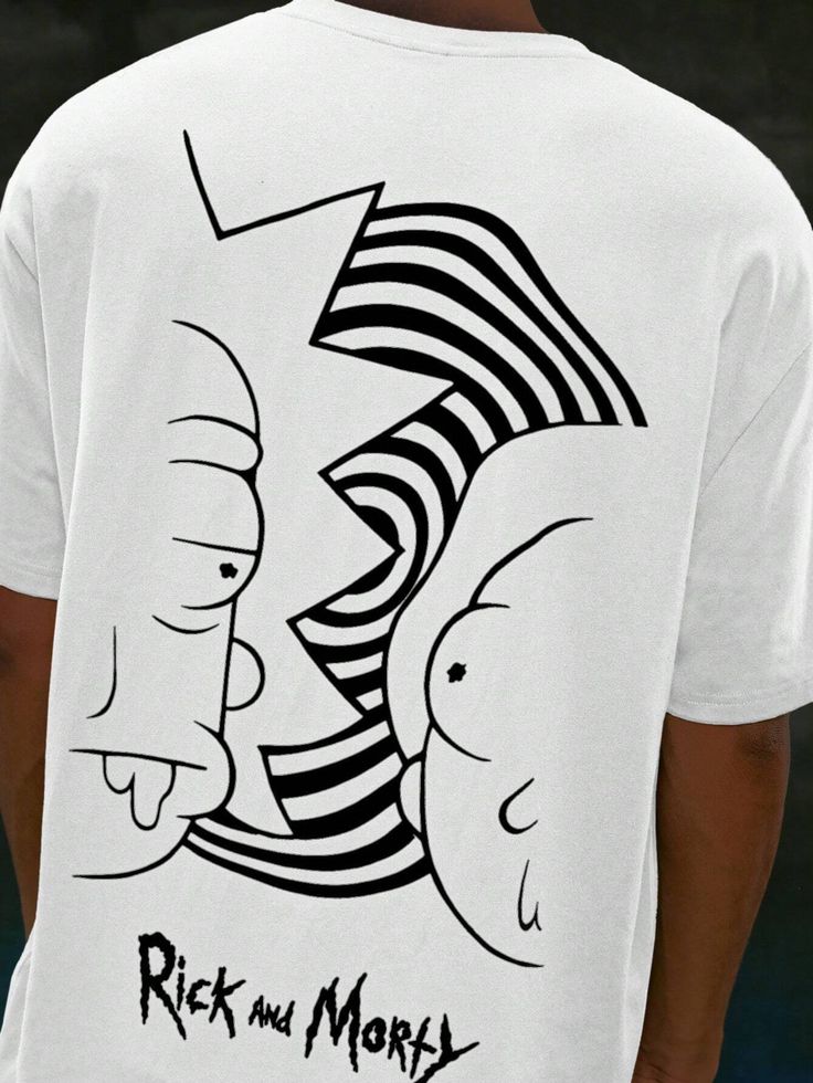 Rick And Morty Oversized Tshirt
