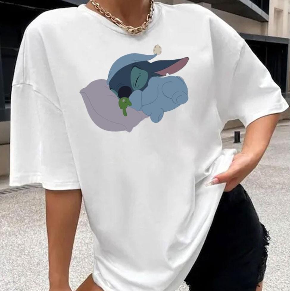 Stitch women's oversized tshirt
