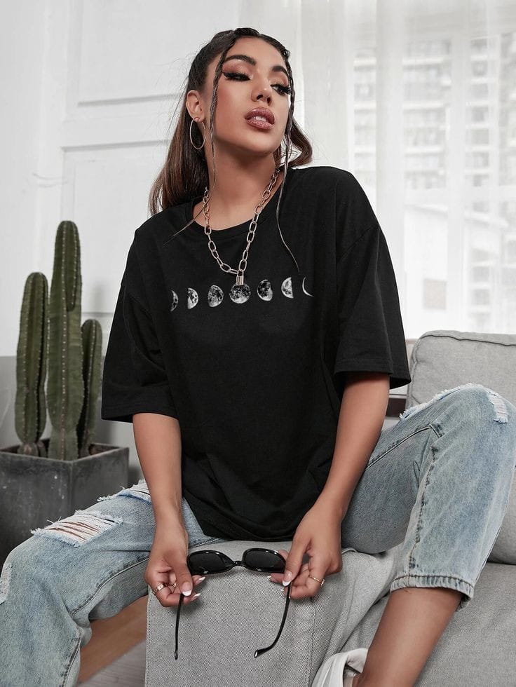 Galaxy women's oversized tshirt