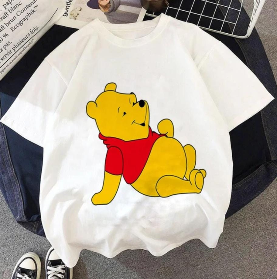 Winnie the pooh women's oversized tshirt