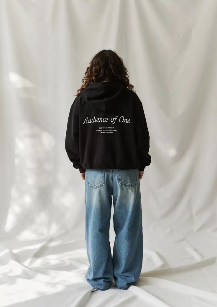 Trendy Hoodie Outfits 2026: Graphic Back Statements