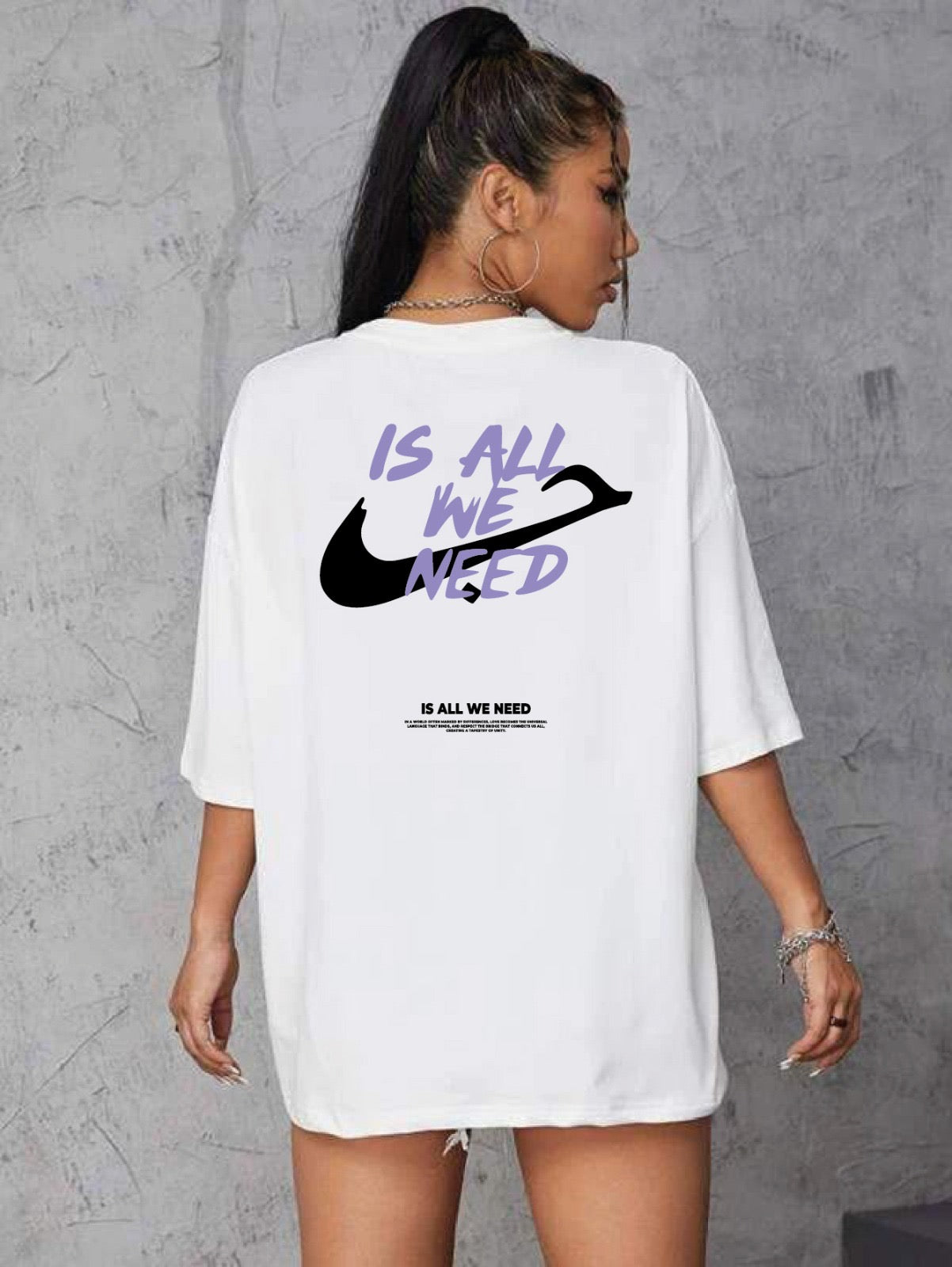 Hub Women Oversized Tshirt