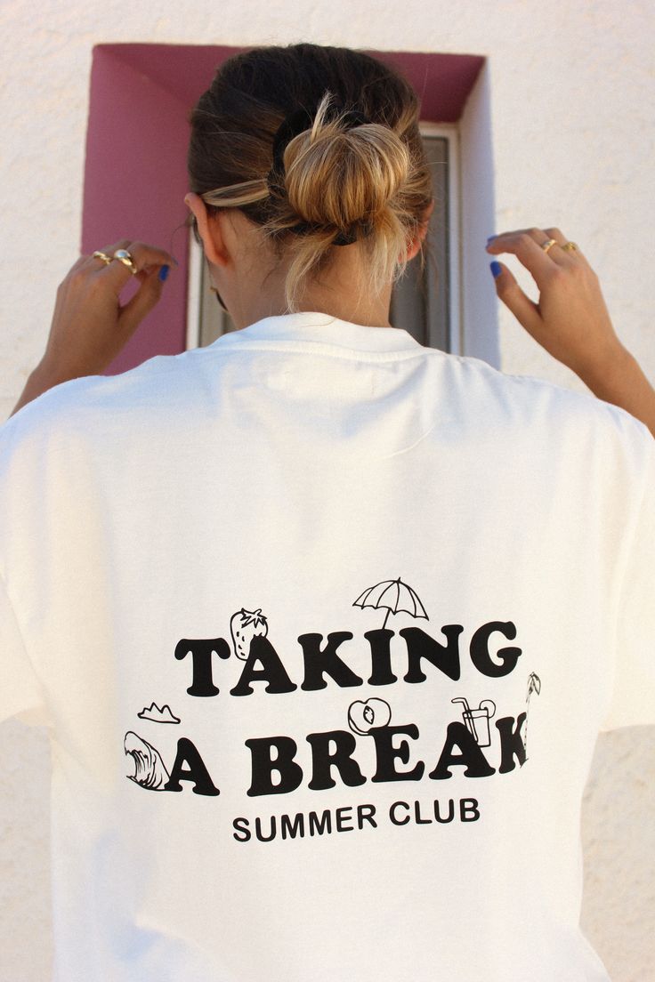 TAKING A BREAK TSHIRT