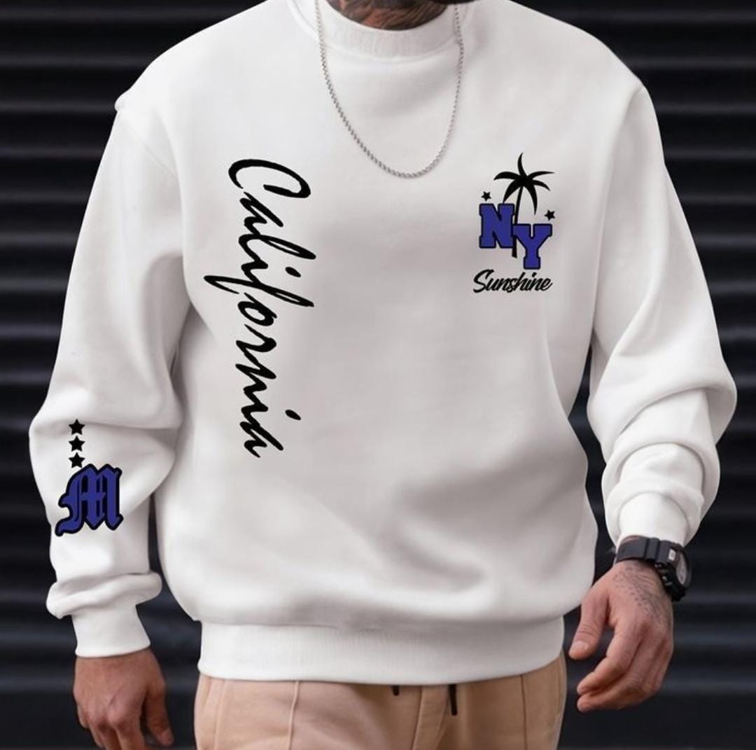 California men’s sweatshirt oversized