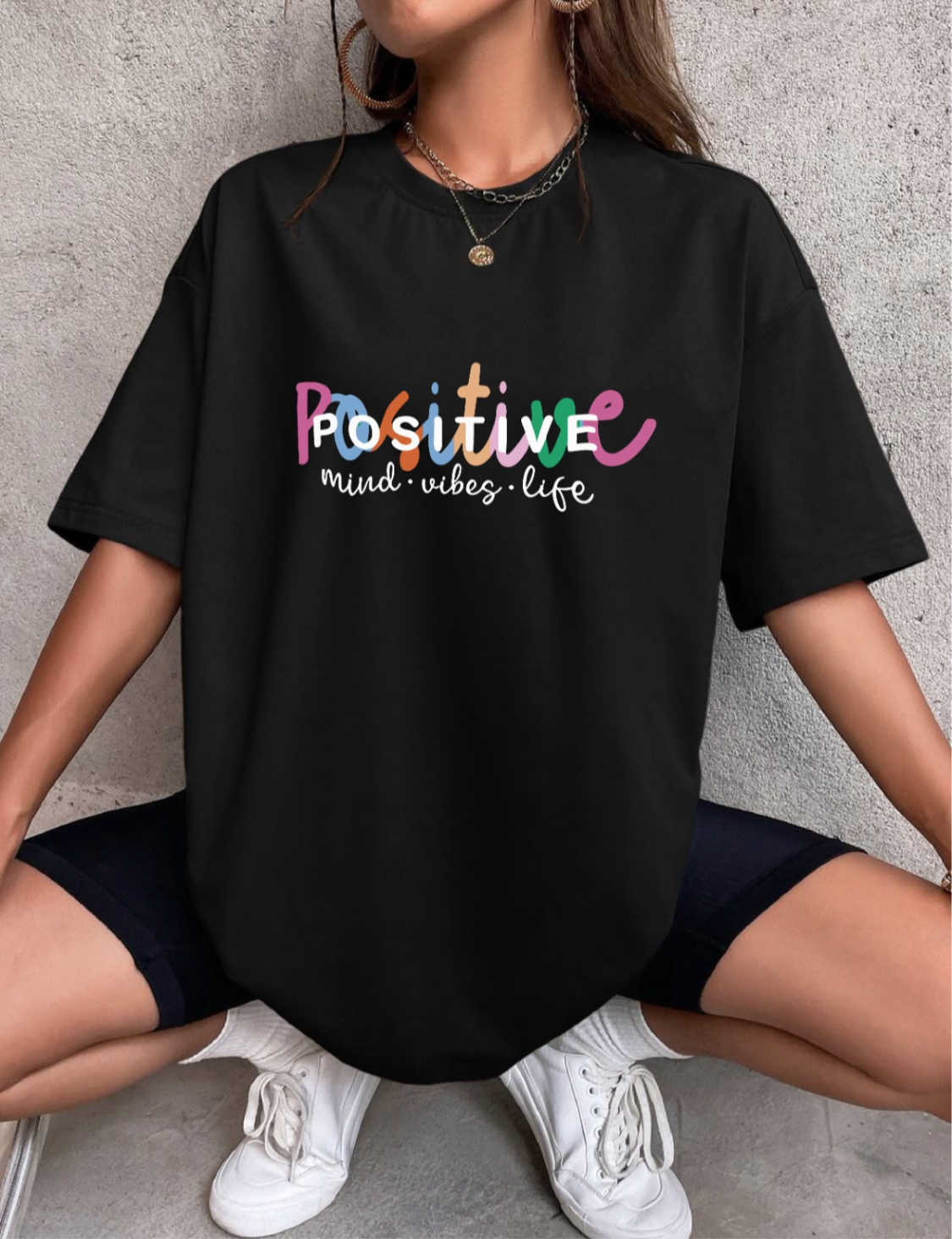 Positive Tshirt Oversized