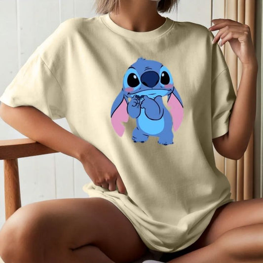 Stitch Tshirt Oversized