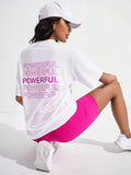 Powerful women oversized tshirt