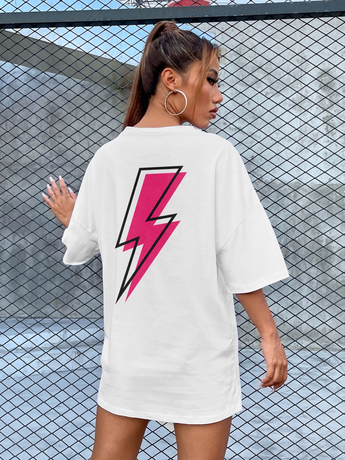 Power  Women Oversized tshirts