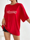 Tshirt Cherry Oversized