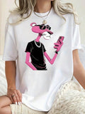 Pink Panther Tshirt Oversized