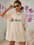 Blessed Women Oversized T-shirt