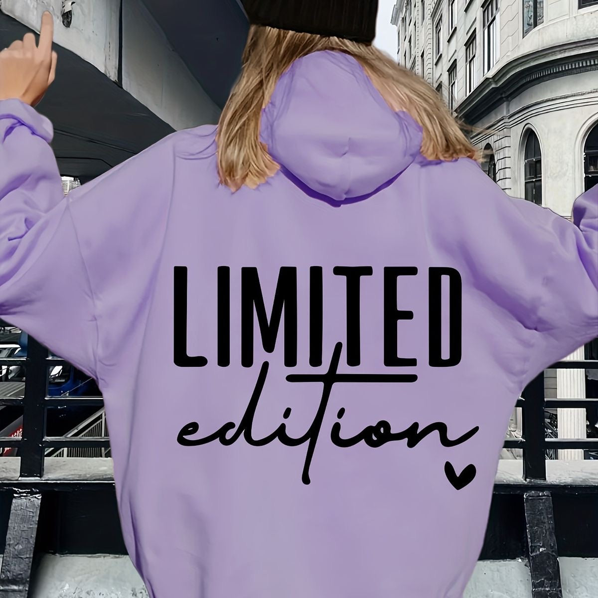 Limited edition hoodie oversized