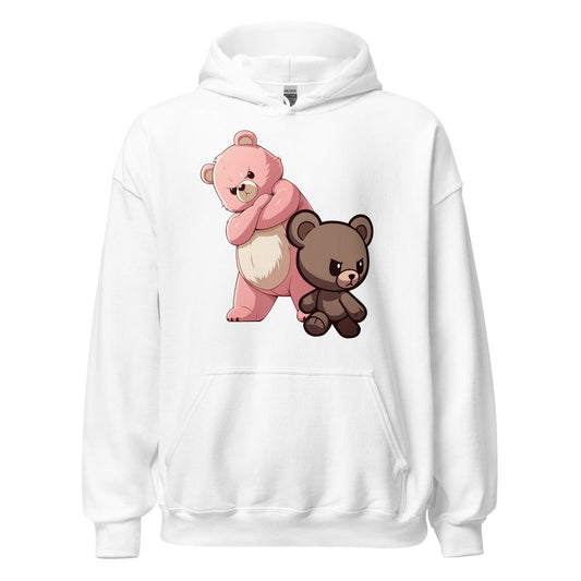 Serious teddy bears oversized hoodie