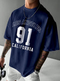 Los Angeles Tshirt Men Oversized