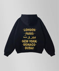 Beirut Unisex Hoodies Glitter gold