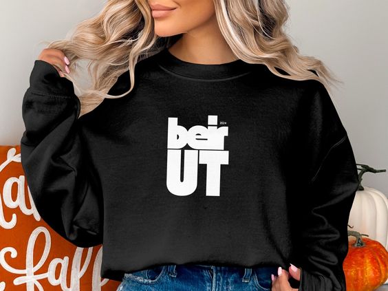 Beirut Crewneck Sweatshirt Oversized