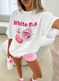 White Fox Women Oversized Tshirt