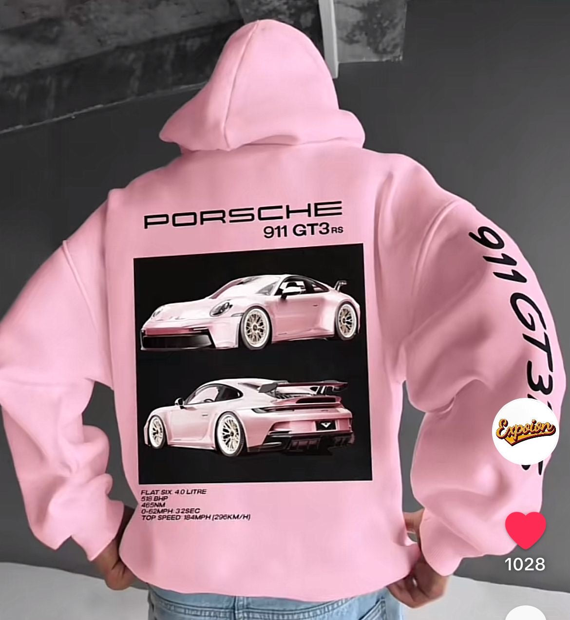 Porsche car Hoodies