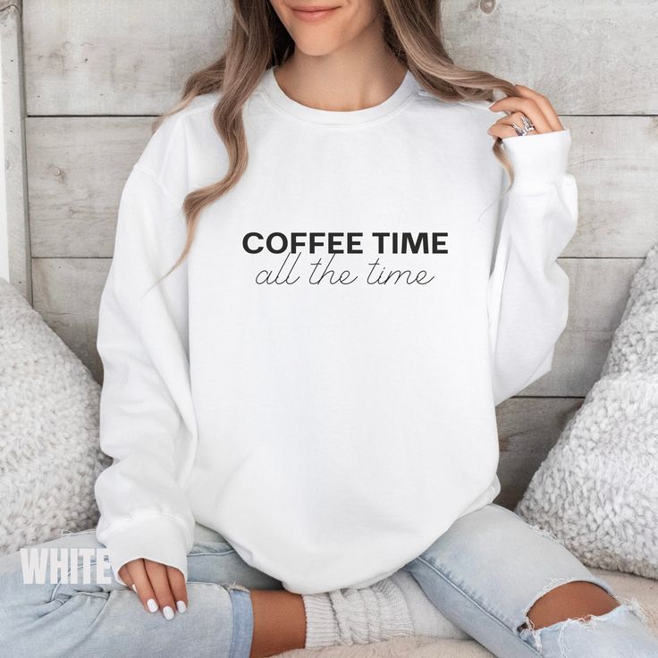 Coffee Sweatshirt, Coffee Weather Sweatshirt, Coffee Lover Gift, Winter Women Sweatshirt, Coffee Shirt, Cozy Comfort Colors Sweatshirt