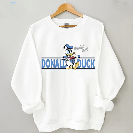 Donald duck sweatshirt oversized