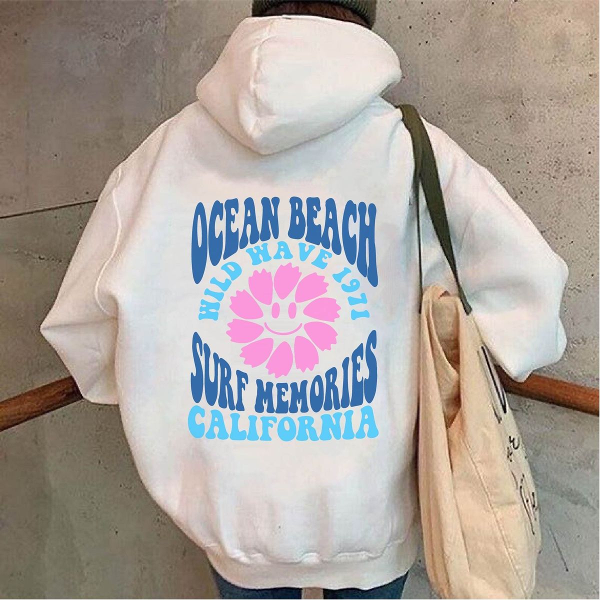 Ocean Beach Surf Memories Hoodie | Tumblr Hoodie | Vsco Hoodie | Streetwear Fashion