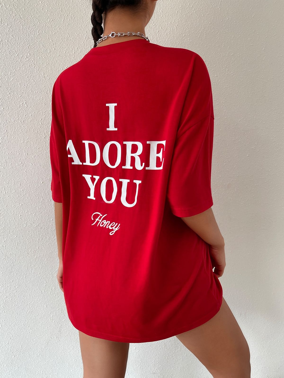 i Adore You Women Oversized tshirts