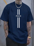 Peace Men Tshirt Oversized