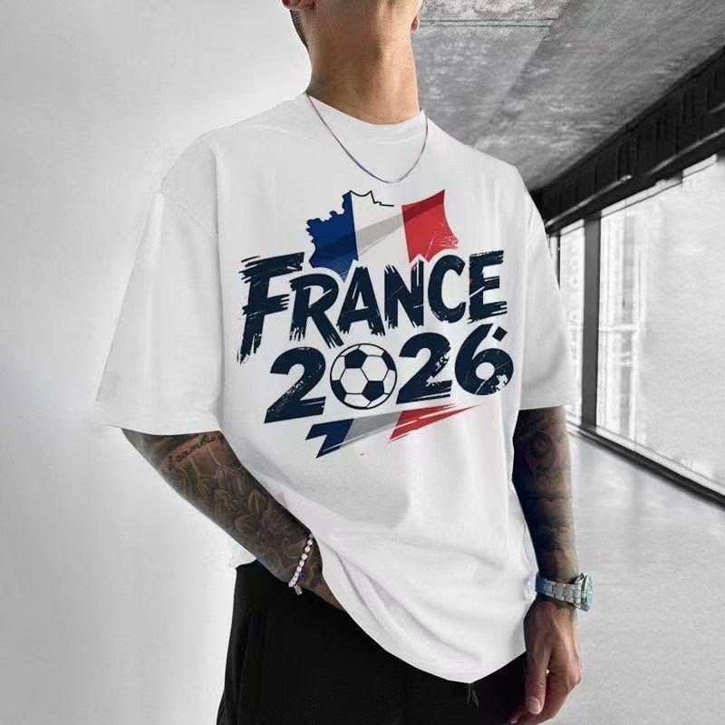 France 2026 Soccer Fan T-Shirt, World Cup Inspired Football Tee