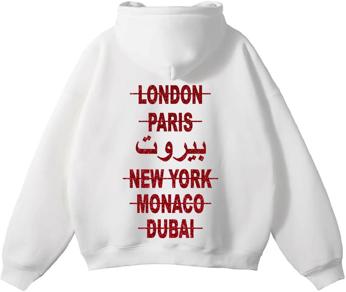 Beirut Women Hoodies Glitter