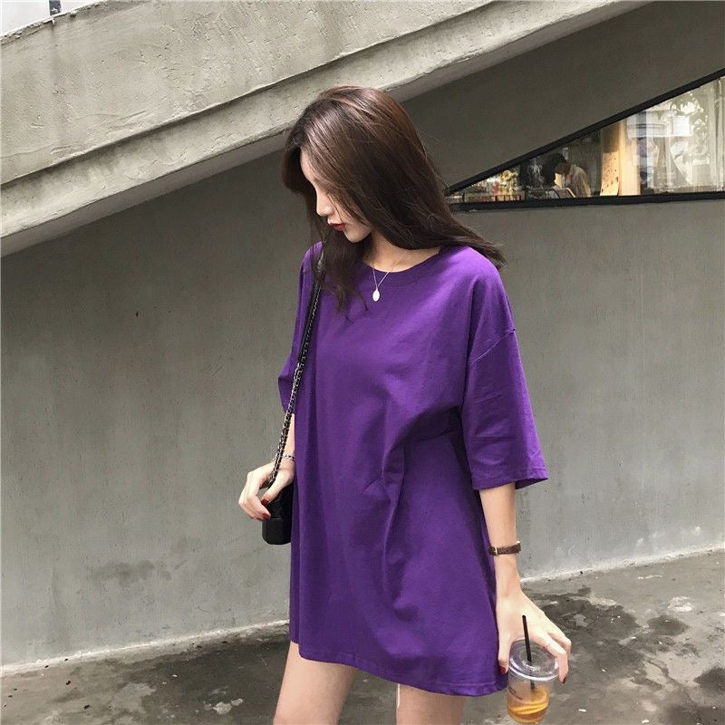 Women Basic Oversized Tshirts