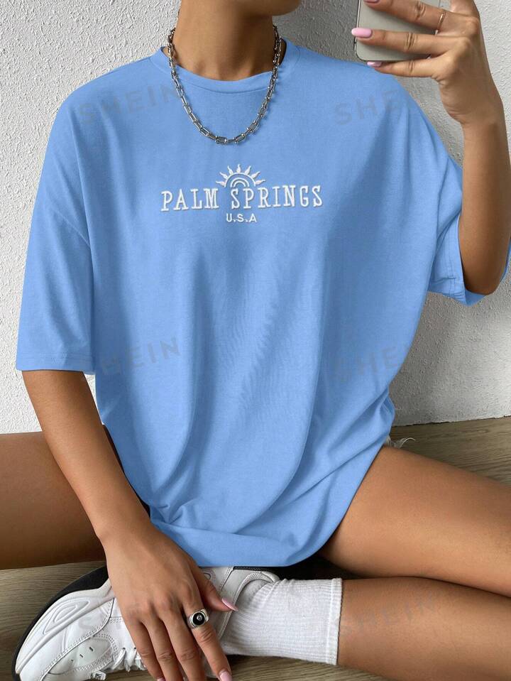 Palm women oversized top