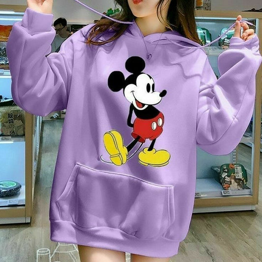 Mickey mouse hoodie oversized