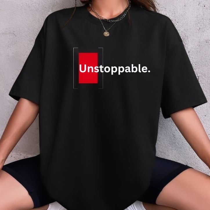oversized Tshirt Unstoppable