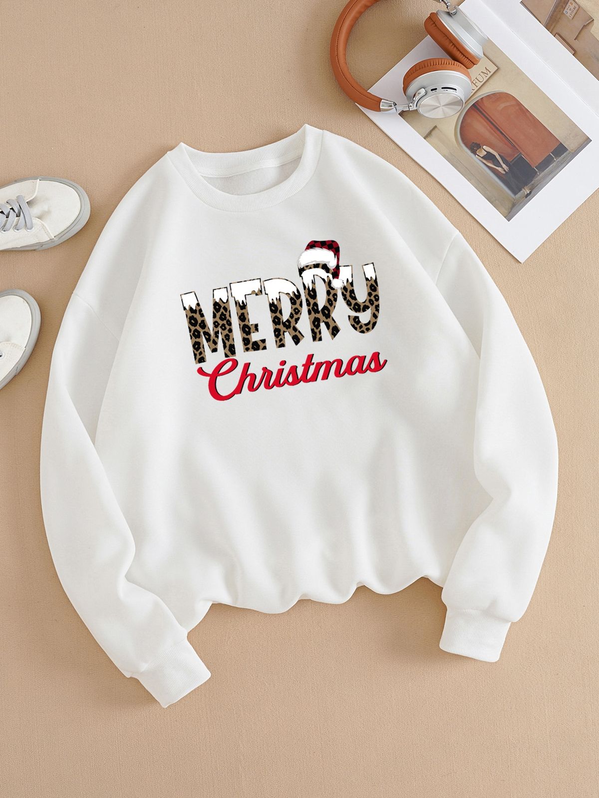 Funny Santa Christmas Sweatshirt: Festive Holiday Pullover