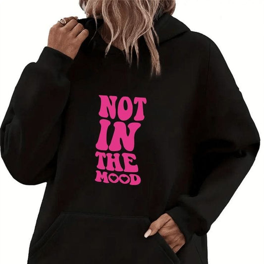 Not in the mood oversized hoodie