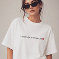 I am the love of my own life Women Oversized T-shirt