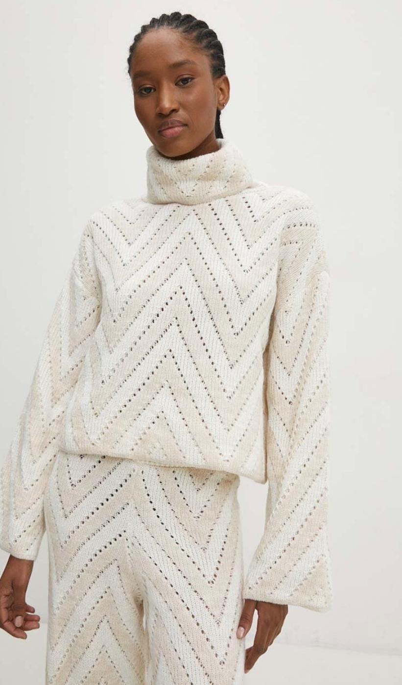 Textured White Co-Ord Set – Premium Turkish Fabric