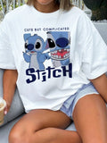 Stitch Tshirt Oversized
