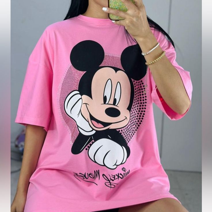 Mickey mouse tshirt oversized