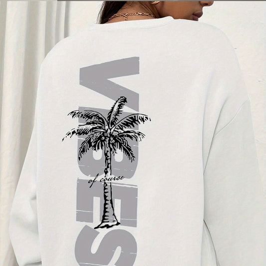 Vibes sweatshirt oversized