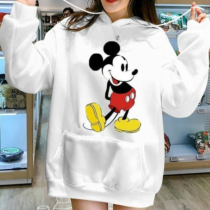 Mickey mouse hoodie oversized