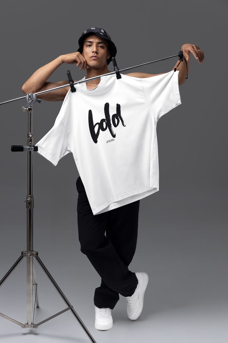 Oversized Shirt mit Statement Wear it bold.