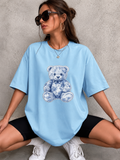 Bear women oversized tshirt